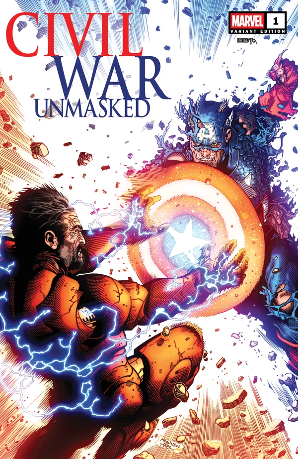 Civil War: Unmasked: Steve Mcniven Variant #1 - Cover 5